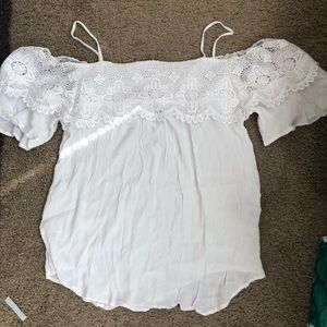 Charlotte Russe Medium across-the-shoulder shirt